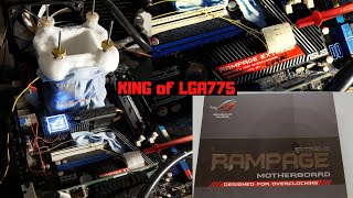 The BEST Computer Motherboard of ALL TIME  ASUS Rampage Extreme X48 LGA775 Unboxing amp Overview [upl. by Also500]