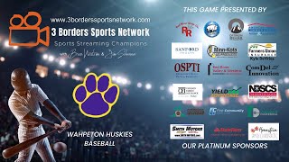 Wahpeton Huskies vs West Fargo Horace Game 2 41224 [upl. by Ecirum880]