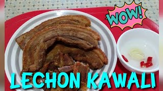 LECHON KAWALI  FRIED PORK BELLY [upl. by Aileahcim723]