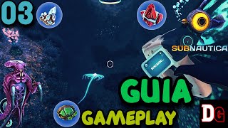 SUBNAUTICA Guía y Gameplay  Episodio 3 Recolectando Rubíes Diamantes y Uranita [upl. by Tiff941]