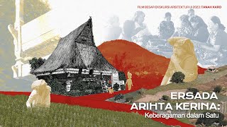 Tanah Karo Ersada Arihta Kerina 2024  Ekskursi Ars UI 2023 Tanah Karo  Dokan  Pangambatan [upl. by Anitnerolf]