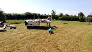 Erecting our Trigano Odyssee Trailer Tent [upl. by Gertie]