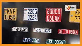 Govt unveils newlook number plates [upl. by Adlei15]