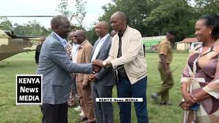 President William Ruto Arrival at Mongonyi Village Wundanyi in Taita Taveta County [upl. by Anhej]