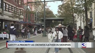 Weekend events bring thousands to downtown Memphis [upl. by Janenna]