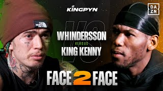 WHINDERSSON NUNES VS KING KENNY  FACE 2 FACE [upl. by Akerdna]