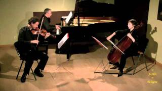 Enrique Granados Piano Trio op 50 3 Duetto [upl. by Norraf]