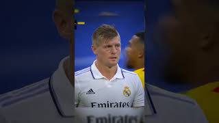 Toni Kroos First Ever Red Card In His Career shorts football [upl. by Jedthus]