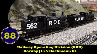 Hornby J15 amp Bachmann LBSCR E4  Railway Operating Division ROD Livery [upl. by Pelagi]