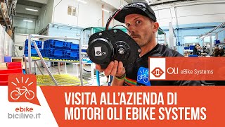 OLI Ebike Systems lazienda italiana produttrice di motori per ebike [upl. by Analaj635]