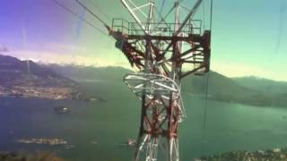 STRESA UND SEILBAHN zum Mottarone  LAGO MAGGIORE ITALIEN [upl. by Ylrehc]