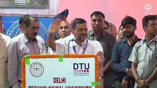 DTU Orientation Programme 2018  Address By Sh Arvind Kejriwal Honble Chief Minister of Delhi [upl. by Adnalay]