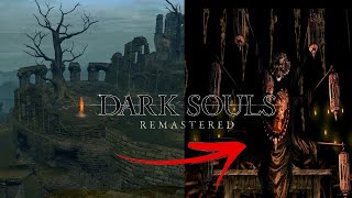 Shortcut from Firelink Shrine to the Pinwheel boss fight  Dark Souls Remastered [upl. by Karen]