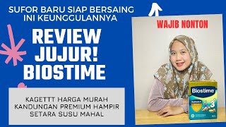 Review Susu Biostime 3  Bisa Nambah Nafsu Makan  Susu Murah Komposisi Mahal [upl. by Rehpotisrhc839]