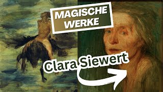 CLARA SIEWERT 🎨 Die vergessene Künstlerin und ihre magischen und mystischen Werke 🌟 [upl. by Esilanna166]