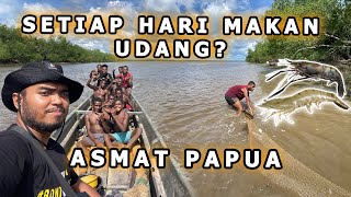 UDANG ASMAT PAPUA  BISA MAKAN SETIAP HARI  DISTRIK ATSJ amp KOTA AGATS [upl. by Bud670]