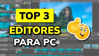 🥇 3 Mejores EDITORES DE VÍDEO para PC 2024 [upl. by Anoi92]