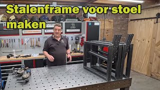 Twee loungstoelen maken het stalen frame hoe pak je dat aan [upl. by Uase]