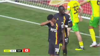 Highlights  Norwich City vs Watford 41  Championship Match 210424 [upl. by Trebmal792]