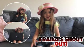 Franzis reading comments from previous vlog The Magic Sand [upl. by Ringe56]