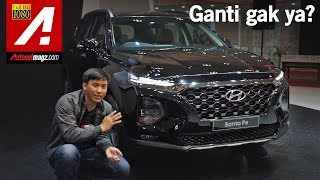 Hyundai Santa Fe 2018 First Impression Review by AutonetMagz [upl. by Oilut]