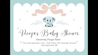 Poojas Baby Shower [upl. by Aramat]