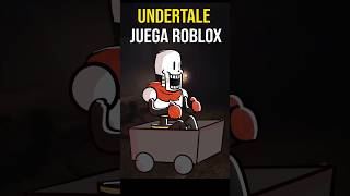 UNDERTALE juega ROBLOX [upl. by Lyj]