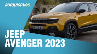 Probamos el Jeep Avenger 2023 y te damos todas las opiniones del nuevo SUV  Autopistaes [upl. by Niccolo]