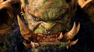 Lothar vs Blackhand Makgora Fight Scene Warcraft 2016 Movie Clip HD [upl. by Adnawot327]