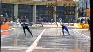 World Championships Allround Inzell 1986  1500 m Mozin  Van Helden [upl. by Mcwilliams]