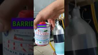 Cómo cargar de refrigerante R600a hacer barrido a contra flujo en sistemas Inverter [upl. by Heddi]