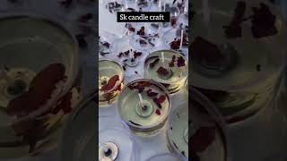 Beautiful Tlight cups for make evening romantic romantic trendingshorts diy shortvideo love [upl. by Turk]