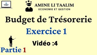 Budget de Trésorerie  Partie 1 Budget des Encaissements [upl. by Icyak834]