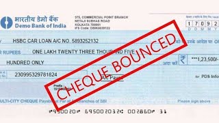 BOUNCING OR DISHONOUR OF CHEQUE  NEGOTIABLE INSTRUMENT ACT 1881 TAMIL [upl. by Judas]