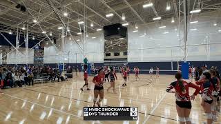 MVBC 16 Shockwave vs DYS Thunder Volley by the James [upl. by Eceryt774]