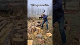 Homesteader confidence workshop homesteading lumberjack wood [upl. by Ynoep]