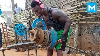 REAL GYM  African Bodybuilders  Muscle Madness [upl. by Latterll]