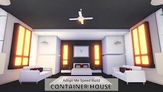 Modern Container House Adopt Me Speed Build 2 Floor [upl. by Derril]