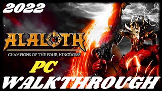 Alaloth Champions of the Four Kingdoms  Walkthrough Longplay  Part 1 PC 1080p HD 60Fps [upl. by Mahan]