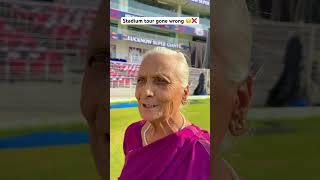 Stadium tour gone wrong with dadi 🙃❌  The most viral comedy 😂 ytshorts shorts [upl. by Ynavoj]