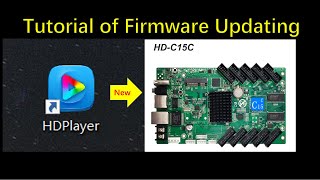 HUIDU Controller C16C C15C Firmware Updating Tutorial in HDPlayer [upl. by Orin]