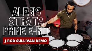 Alesis Strata Prime EKit Demo With Jrod Sullivan amp COOP3RDRUMM3R [upl. by Oivat]