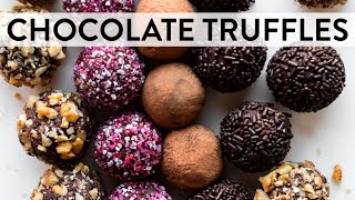 Chocolate Truffles  Sallys Baking Recipes [upl. by Naylor]