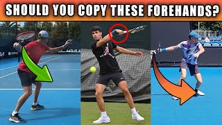 Modern Forehand Tips And Technique Explained  Tennis Forehand Lesson [upl. by Htelimay]