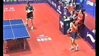 JO Waldner vs Ma Lin Set 1 [upl. by Gavini]