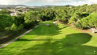 Estoril Golf Club  drone aerial video  Palácio Estoril Golf Course  hole03 [upl. by Weiss]