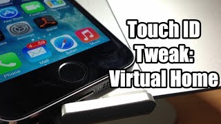 iOS 7 Jailbreak Tweaks Virtual Home  Touch ID Tweak [upl. by Nosmas]