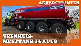 Akkergiganten Veenhuismesttank 34 kuub [upl. by Thaddus188]