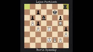 Boris Spassky vs Lajos Portisch  Rapid Match 2007 [upl. by Avictor643]