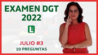 🔥 EXAMEN DGT 2022 🚦 Preguntas de julio 3 [upl. by Tdnerb528]